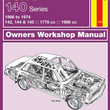 Volvo 142, 144 & 145 (66 - 74) Haynes Repair Manual: 66-74