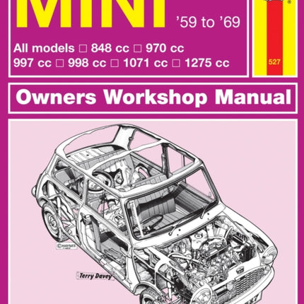 Mini (1959 - 1969) Haynes Repair Manual: 1959-1969