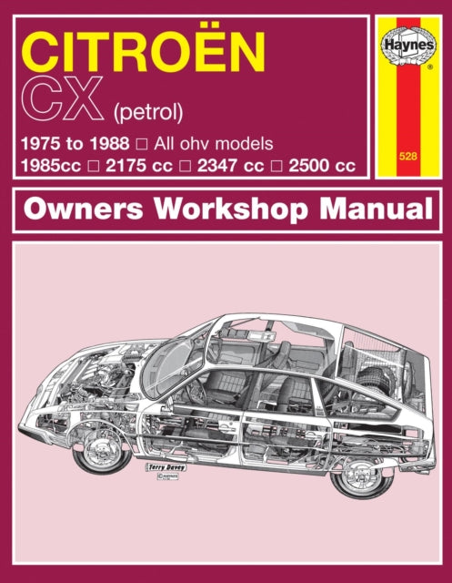 Citroen CX Petrol (75 - 88) Haynes Repair Manual