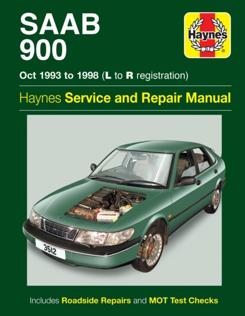 Saab 900 (Oct 93 - 98) Haynes Repair Manual