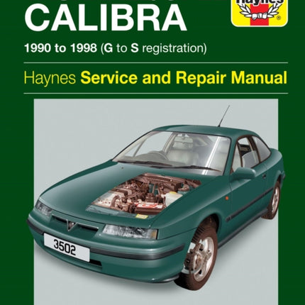 Vauxhall/Opel Calibra (90 - 98) Haynes Repair Manual