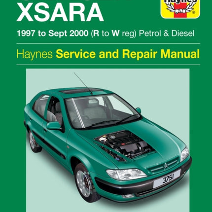 Citroen Xsara Petrol & Diesel (97 - Sept 00) Haynes Repair Manual