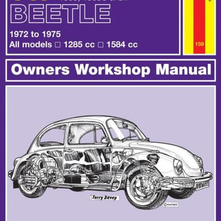 VW Beetle 1303, 1303S & GT (72 - 75) Haynes Repair Manual