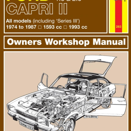 Ford Capri II (and III) 1.6 & 2.0 (74 - 87) Haynes Repair Manual