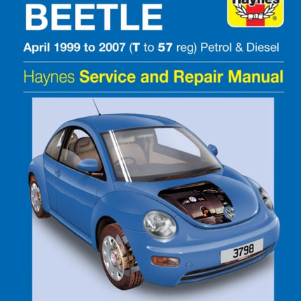 VW Beetle Petrol & Diesel (Apr 99 - 07) Haynes Repair Manual