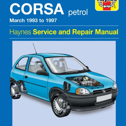 Opel Corsa Petrol (Mar 93 - 97) Haynes Repair Manual