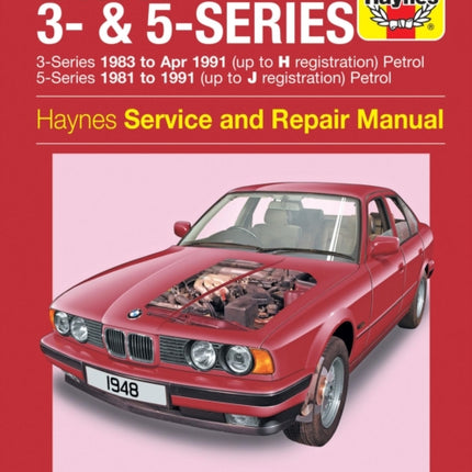 BMW 3- & 5-Series Petrol (81 - 91) Haynes Repair Manual