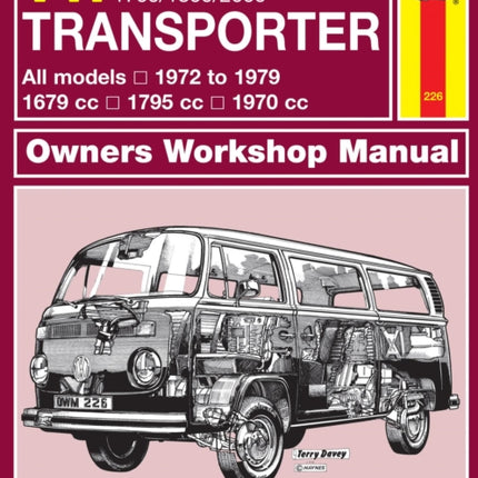 VW Transporter 1700, 1800 & 2000 (72 - 79) Haynes Repair Manual