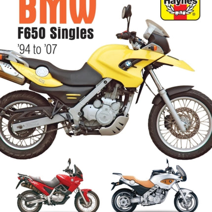 BMW F650 Singles (94 - 07) Haynes Repair Manual