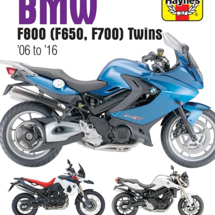 BMW F650, F700 & F800 Twins (06-16) Haynes Repair Manual