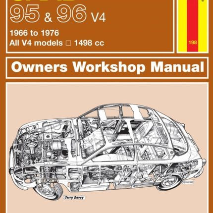 Saab 95 & 96 Petrol (66 - 76) Haynes Repair Manual