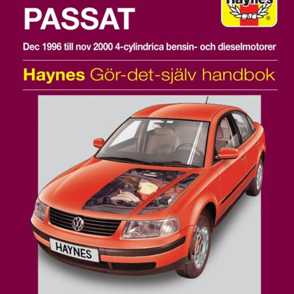 VW Passat dec (1996 - Nov 2000) Haynes Repair Manual (svenske utgava)