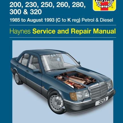 Mercedes-Benz 124 Series Petrol & Diesel (85 - Aug 93) Haynes Repair Manual