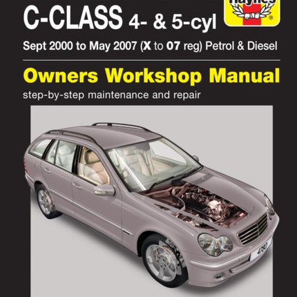 Mercedes-Benz C-Class Petrol & Diesel (Sept 00 - May 07) Haynes Repair Manual