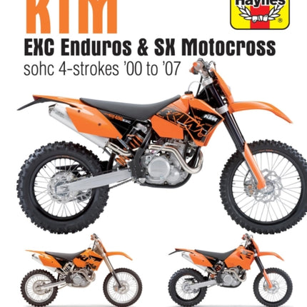 KTM EXC Enduros & SX Motocross sohc 4-strokes (00 - 07)