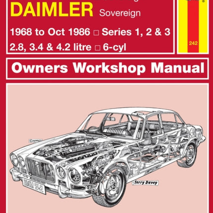 Jaguar XJ6, XJ & Sovereign; Daimler Sovereign (68 - Oct 86) Haynes Repair Manual