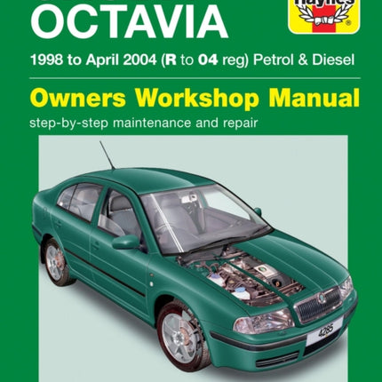 Skoda Octavia Petrol & Diesel (98 - Apr 04) Haynes Repair Manual