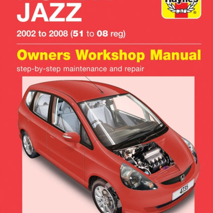 Honda Jazz (02 - 08) Haynes Repair Manual