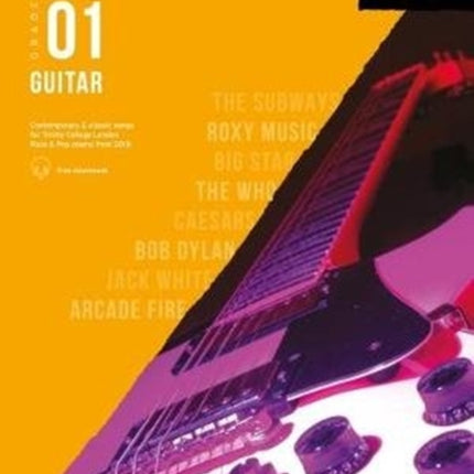 Trinity College London Rock & Pop 2018 Guitar Grade 1