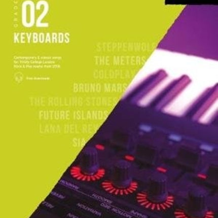 Trinity College London Rock & Pop 2018 Keyboards Grade 2