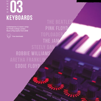 Trinity College London Rock & Pop 2018 Keyboards Grade 3