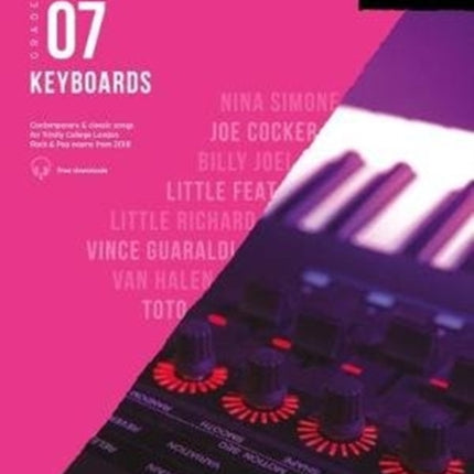 Trinity College London Rock & Pop 2018 Keyboards Grade 7