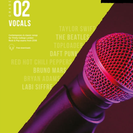 Trinity College London Rock  Pop 2018 Vocals