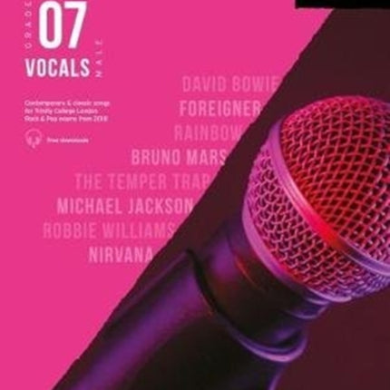 Trinity College London Rock & Pop 2018 Vocals Grade 7