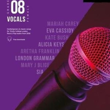 Trinity College London Rock & Pop 2018 Vocals