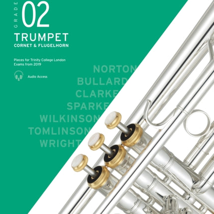 Trinity College London Trumpet Cornet  Flugelhorn Exam Pieces From 2019. Grade 2