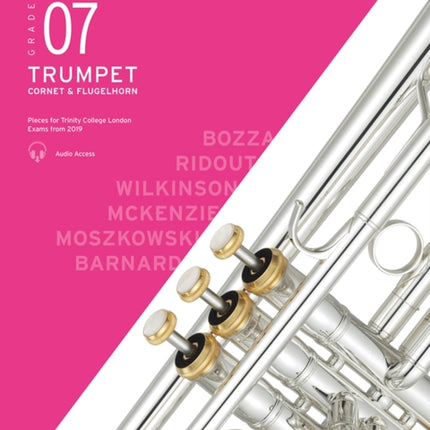 Trinity College London Trumpet, Cornet & Flugelhorn Exam Pieces From 2019. Grade 7