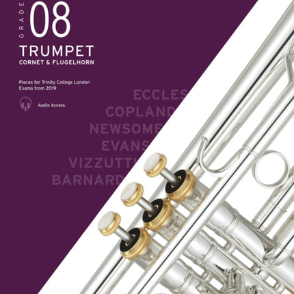 Trinity College London Trumpet, Cornet & Flugelhorn Exam Pieces From 2019. Grade 8