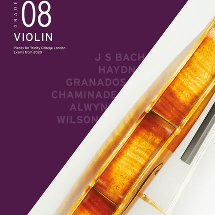 Trinity College London Violin Exam Pieces From 2020: Grade 8