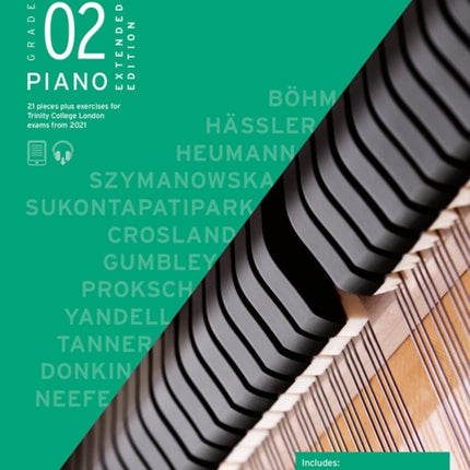 Trinity College London Piano Exam Pieces Plus Exercises From 2021: Grade 2 - Extended Edition