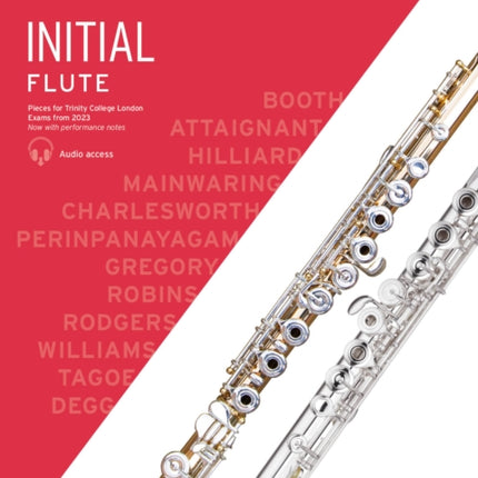 Trinity College London Flute Exam Pieces from 2023: Initial