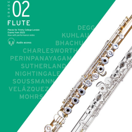 Trinity College London Flute Exam Pieces from 2023: Grade 2