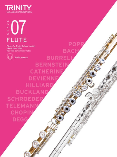 Trinity College London Flute Exam Pieces from 2023: Grade 7