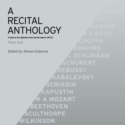 A Recital Anthology - Piano Solo