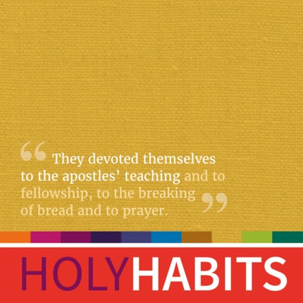 Holy Habits: Biblical Teaching: Missional discipleship resources for churches