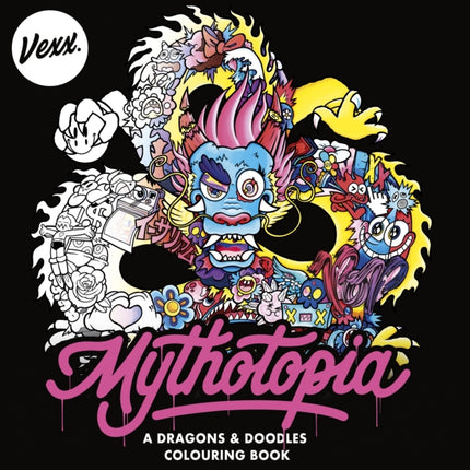 Mythotopia: A Dragons and Doodles Colouring Book