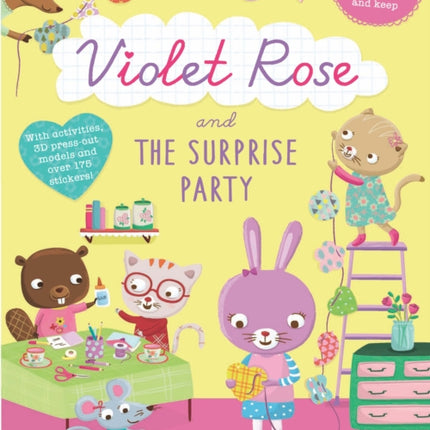 Violet Rose and the Surprise Party Sticker Activity Book