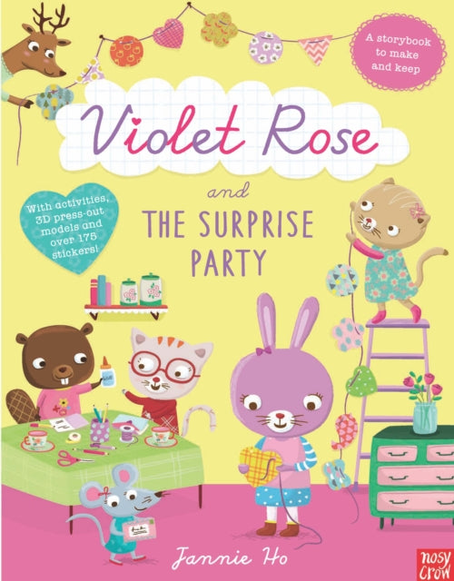 Violet Rose and the Surprise Party Sticker Activity Book