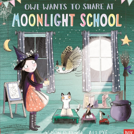 Owl Wants to Share at Moonlight School