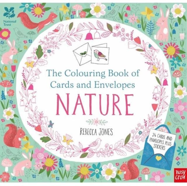 National Trust: The Colouring Book of Cards and Envelopes - Nature