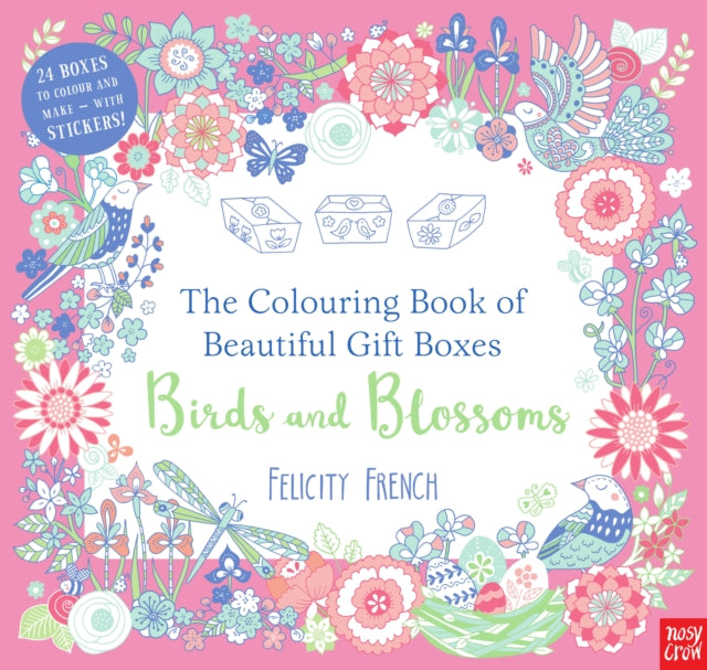 Gift Boxes to Colour and Make: Birds and Blossom