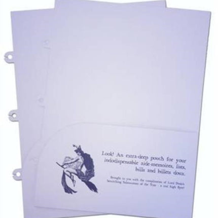 Dodo Pad Laminated Pouched Dividers: Suitable for for Dodo Pad, Acad-Pad Desk Diaries and Dodo Blank Book