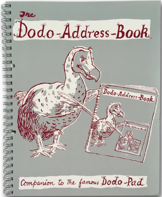 Dodo Address Book (Upcycled - RING-BOUND): A Companion to the famous Dodo Pad diary