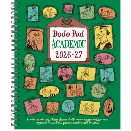 Dodo Pad Academic 20262027 Mid Year Desk Diary Academic Year Week to View