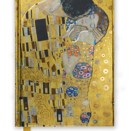 Gustav Klimt: The Kiss (Foiled Journal)