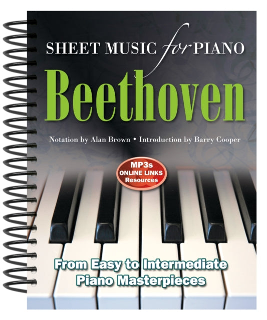 Beethoven: Sheet Music for Piano: From Easy to Advanced; Over 25 masterpieces